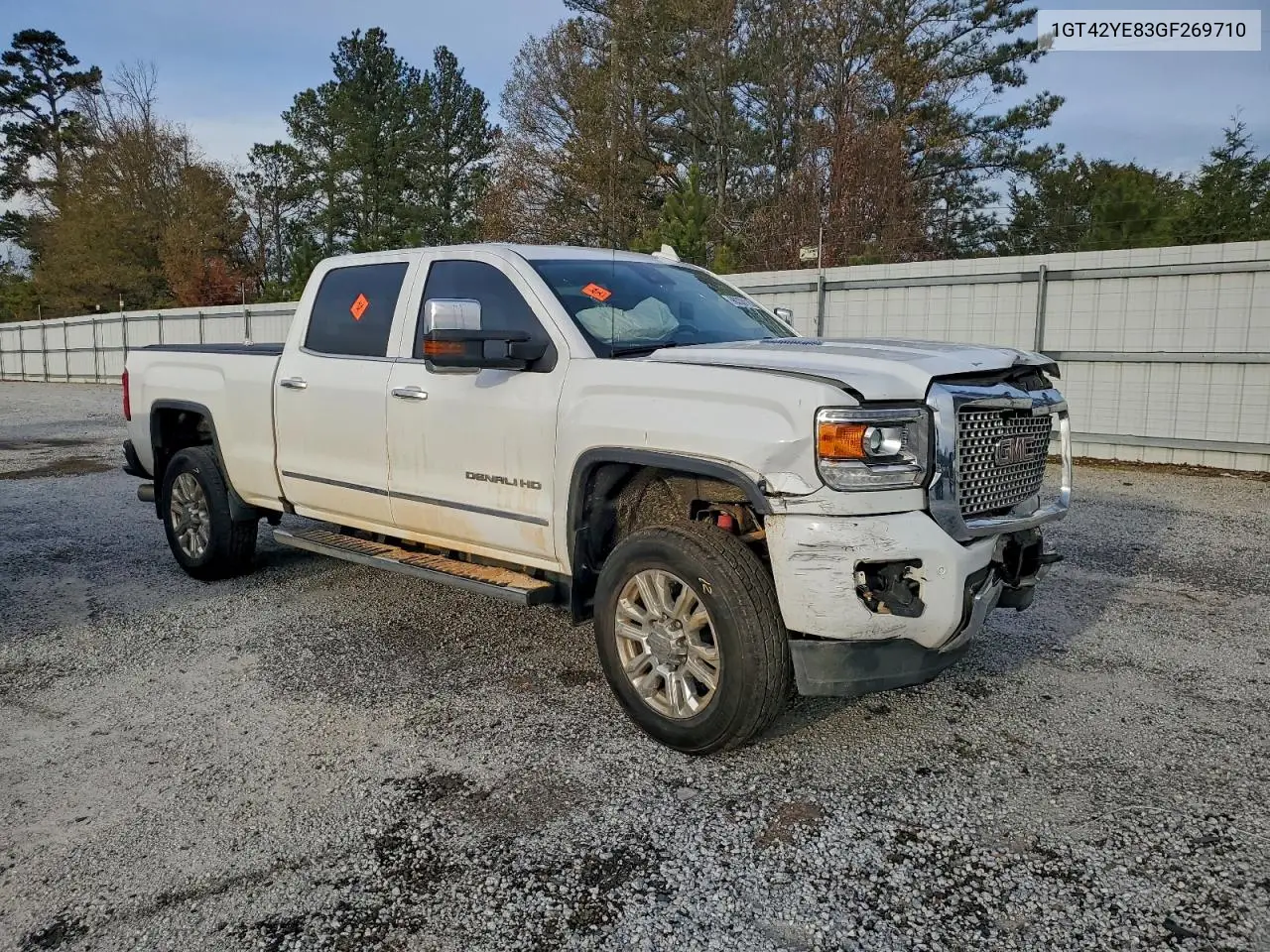 1GT42YE83GF269710 2016 GMC Sierra K3500 Denali