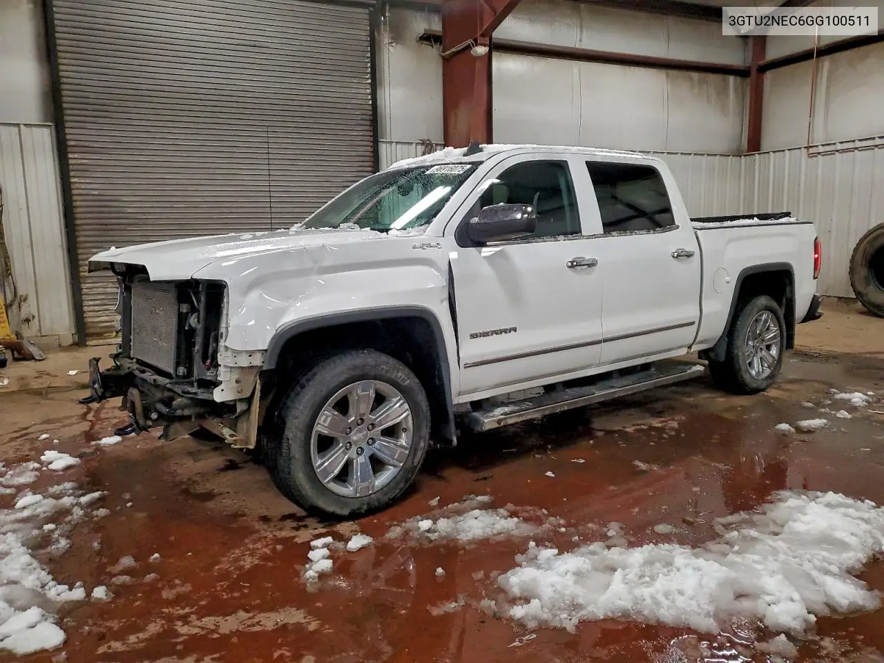 3GTU2NEC6GG100511 2016 GMC Sierra K1500 Slt