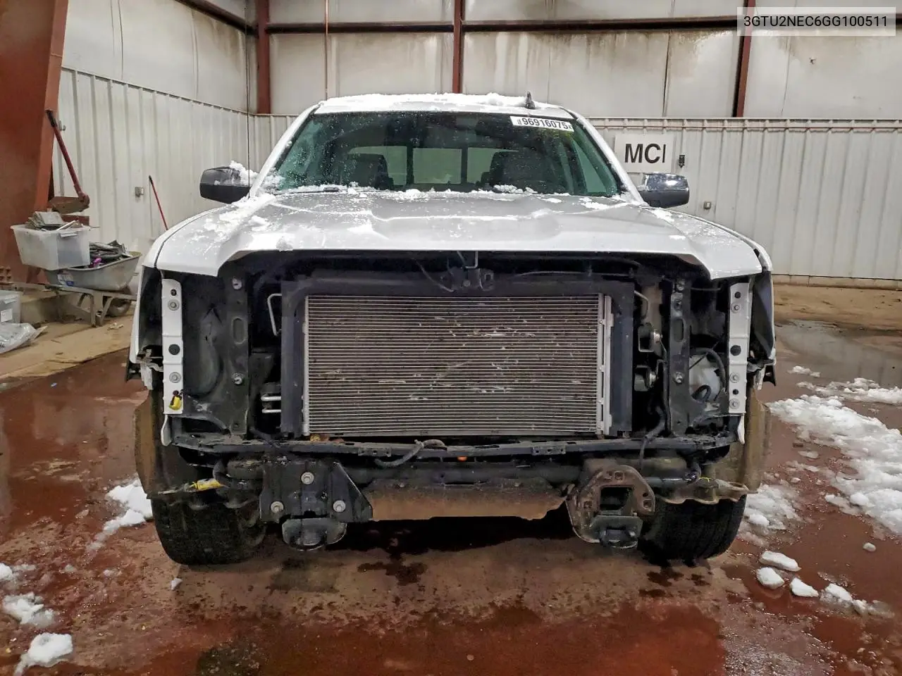 3GTU2NEC6GG100511 2016 GMC Sierra K1500 Slt