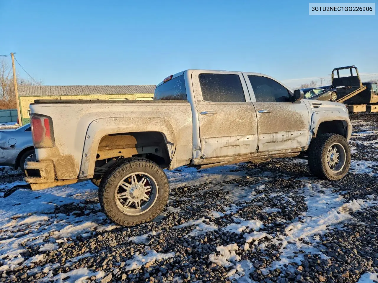 3GTU2NEC1GG226906 2016 GMC Sierra K1500 Slt