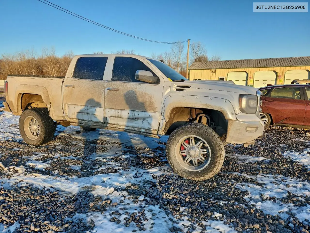 3GTU2NEC1GG226906 2016 GMC Sierra K1500 Slt