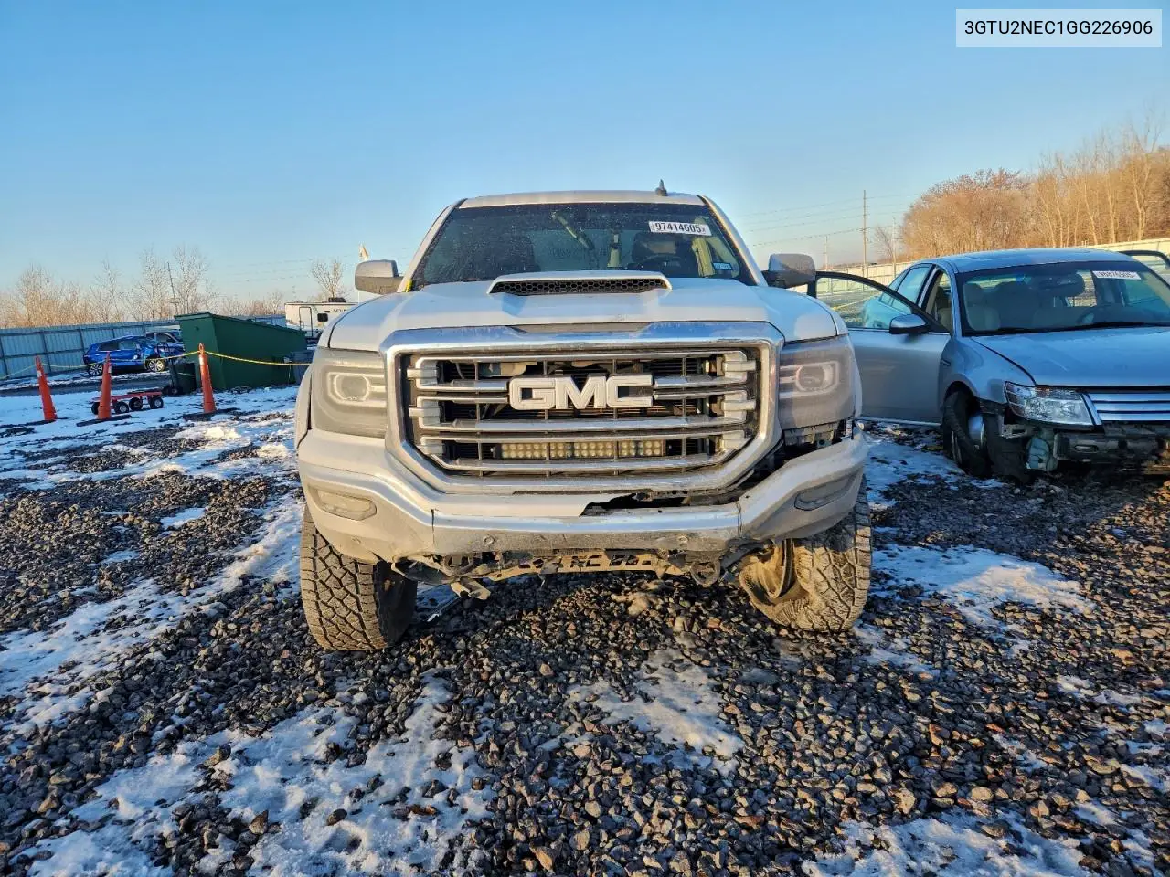 3GTU2NEC1GG226906 2016 GMC Sierra K1500 Slt