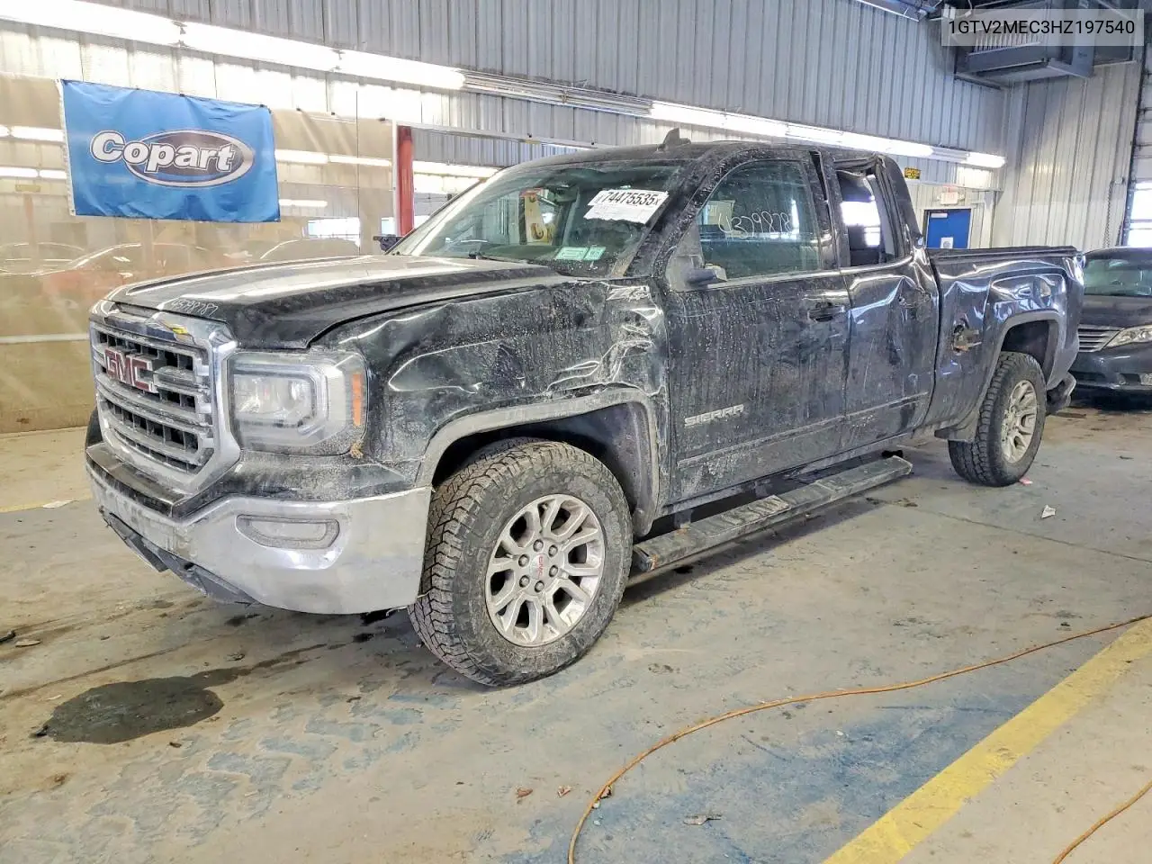 1GTV2MEC3HZ197540 2017 GMC Sierra K1500 Sle