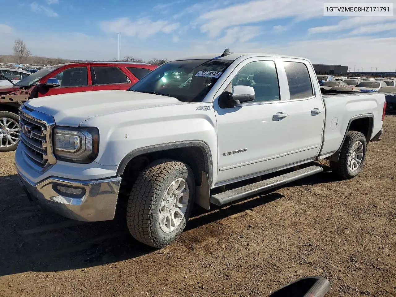 1GTV2MEC8HZ171791 2017 GMC Sierra K1500 Sle