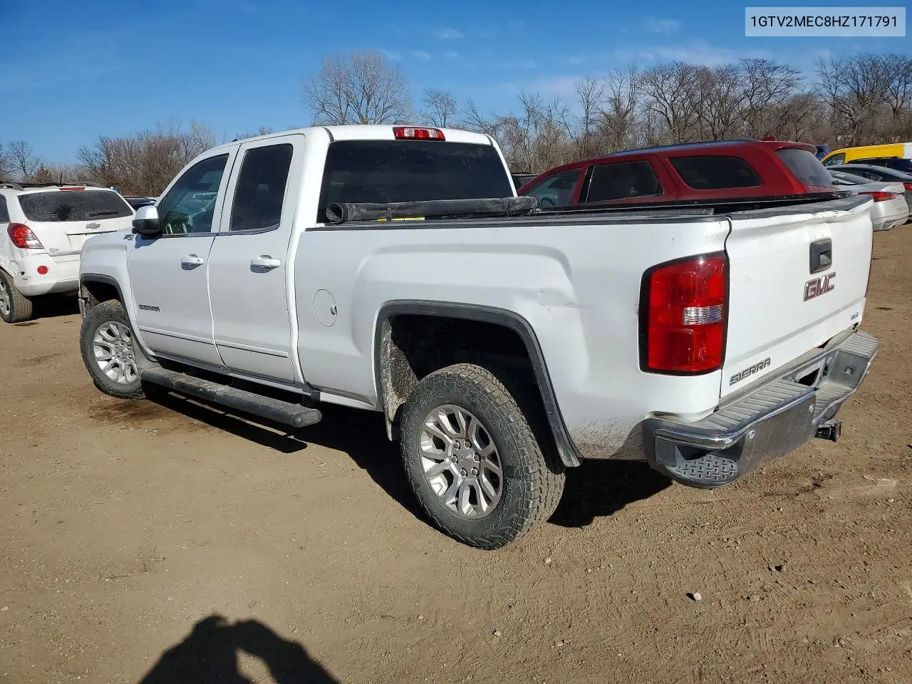 1GTV2MEC8HZ171791 2017 GMC Sierra K1500 Sle