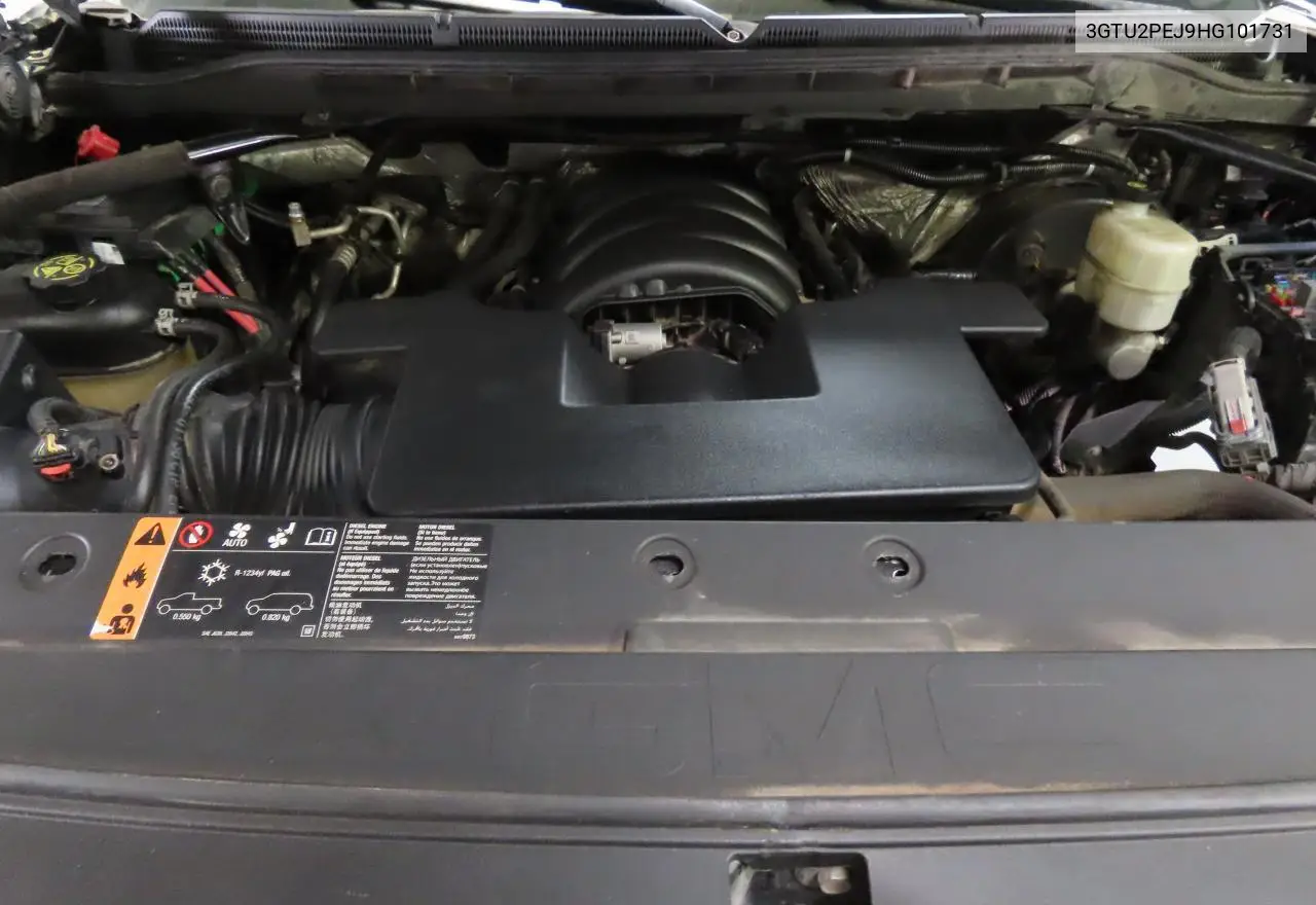 3GTU2PEJ9HG101731 2017 GMC Sierra K1500 Denali