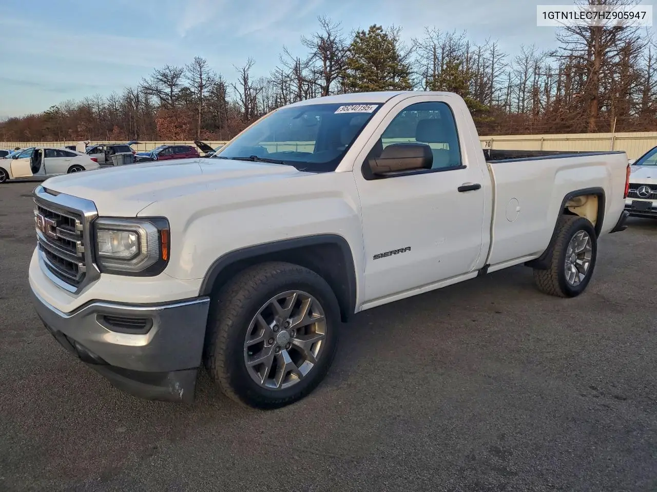 1GTN1LEC7HZ905947 2017 GMC Sierra C1500