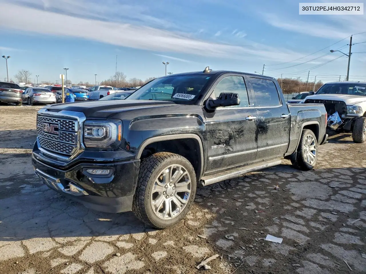 3GTU2PEJ4HG342712 2017 GMC Sierra K1500 Denali