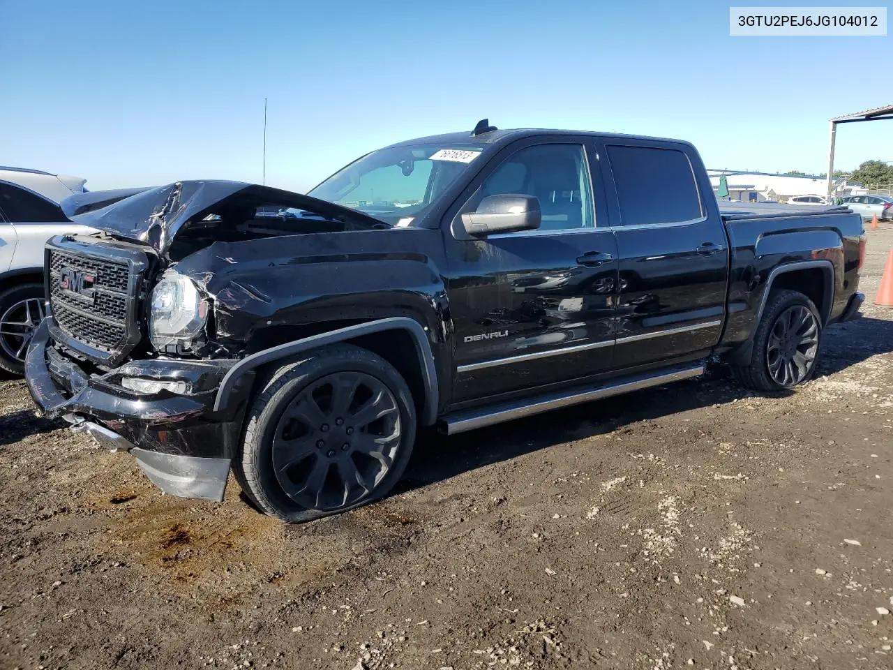 3GTU2PEJ6JG104012 2018 GMC Sierra K1500 Denali