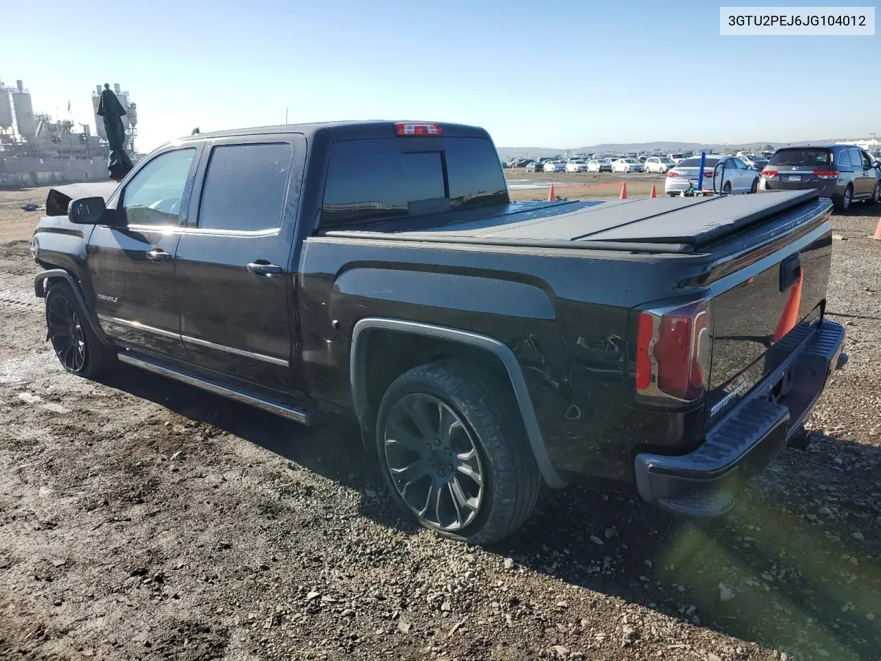 3GTU2PEJ6JG104012 2018 GMC Sierra K1500 Denali
