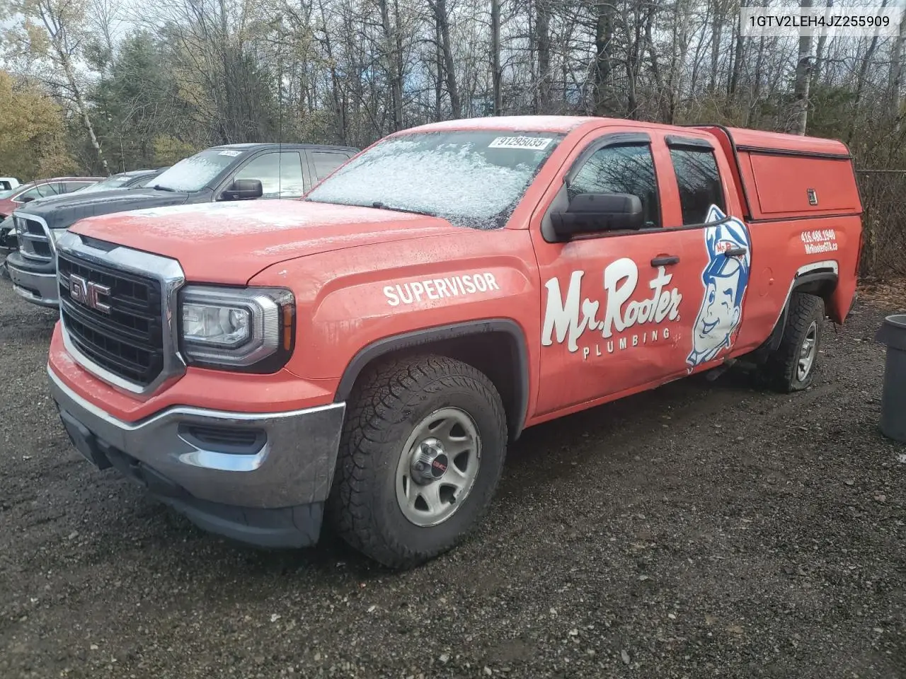 1GTV2LEH4JZ255909 2018 GMC Sierra K1500