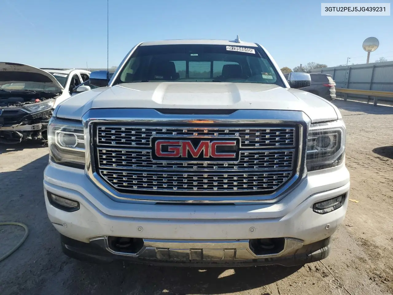 3GTU2PEJ5JG439231 2018 GMC Sierra K1500 Denali