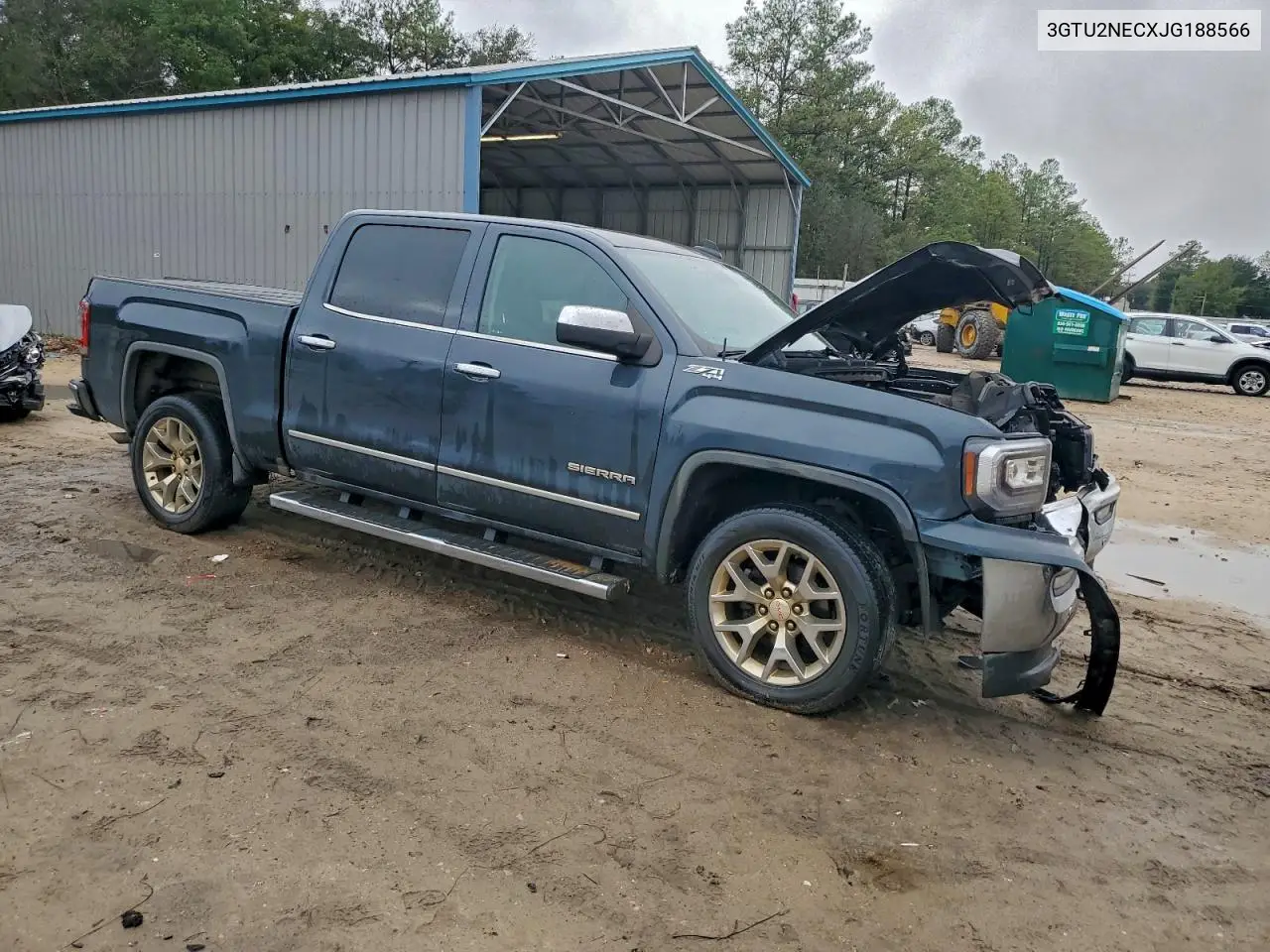 3GTU2NECXJG188566 2018 GMC Sierra K1500 Slt