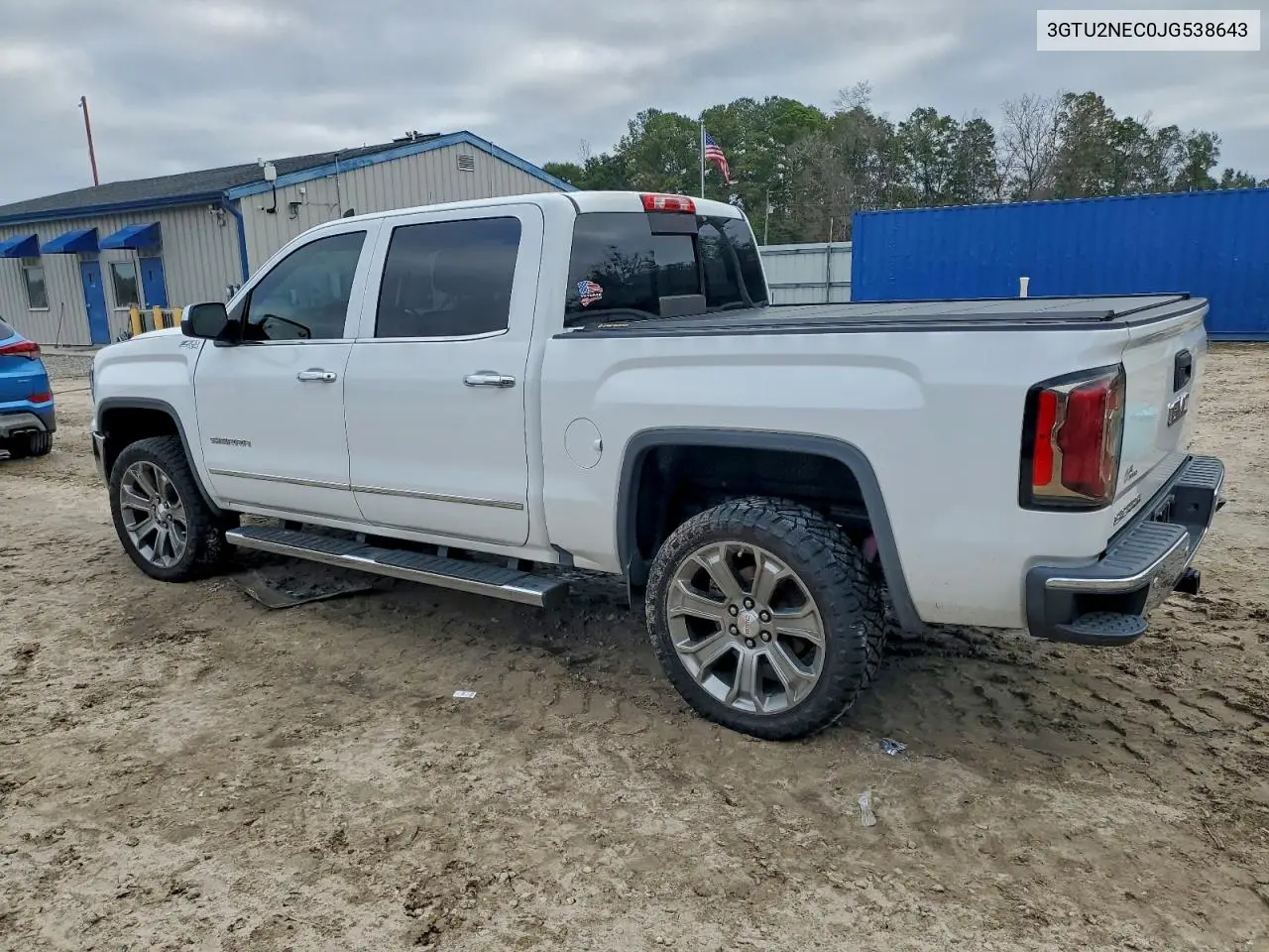3GTU2NEC0JG538643 2018 GMC Sierra K1500 Slt