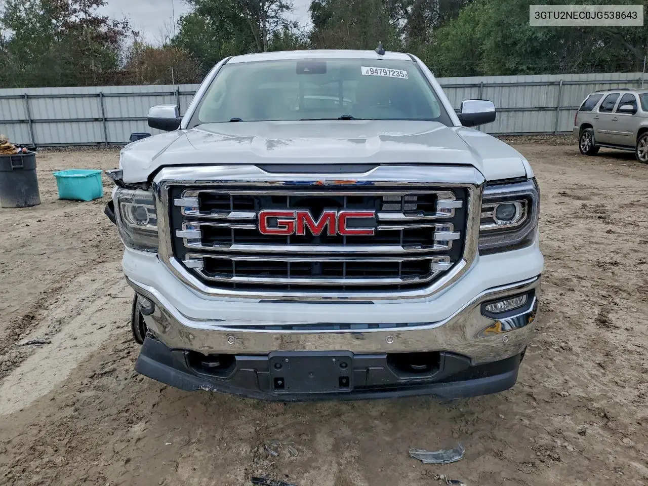 3GTU2NEC0JG538643 2018 GMC Sierra K1500 Slt