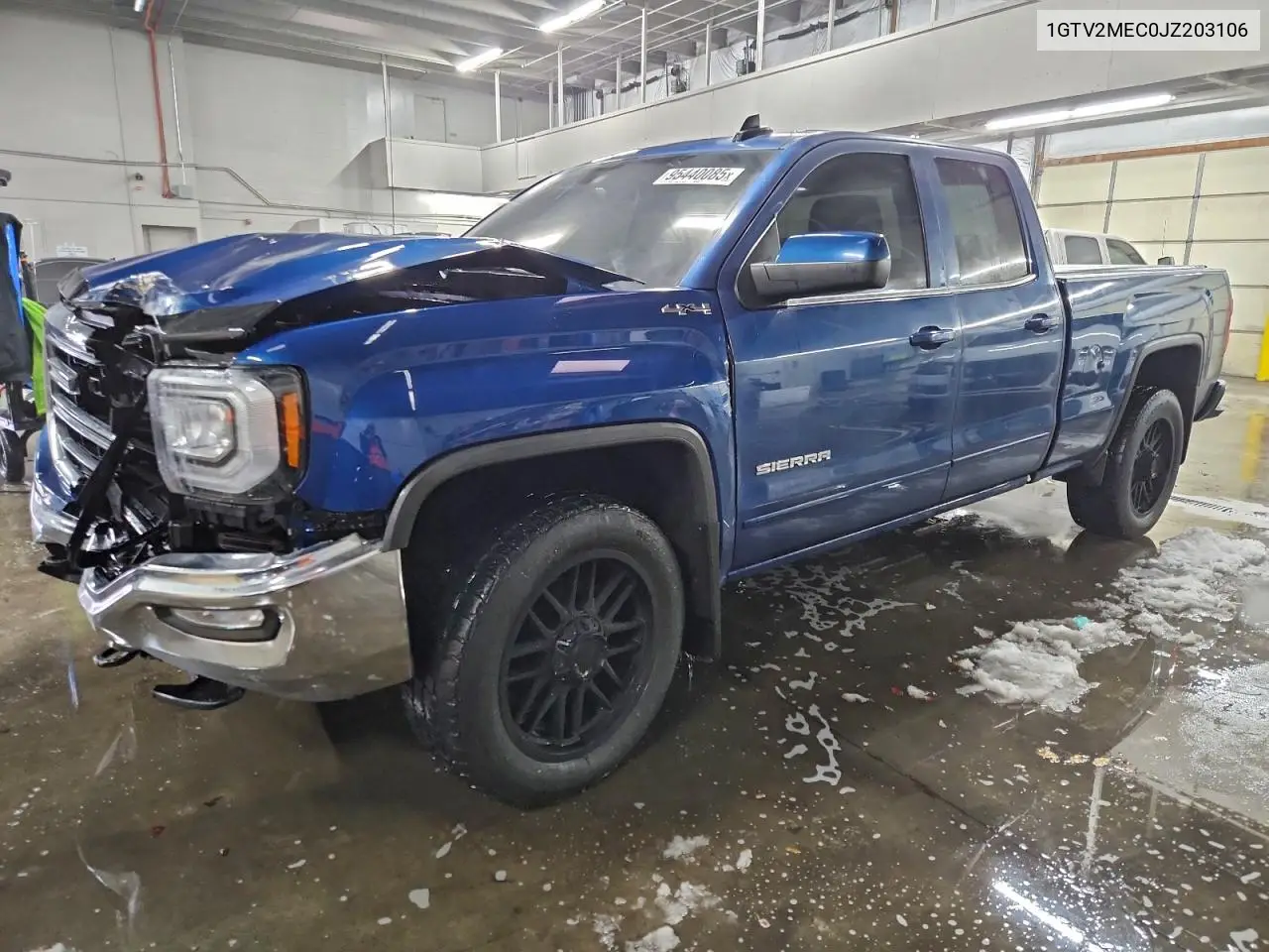 1GTV2MEC0JZ203106 2018 GMC Sierra K1500 Sle