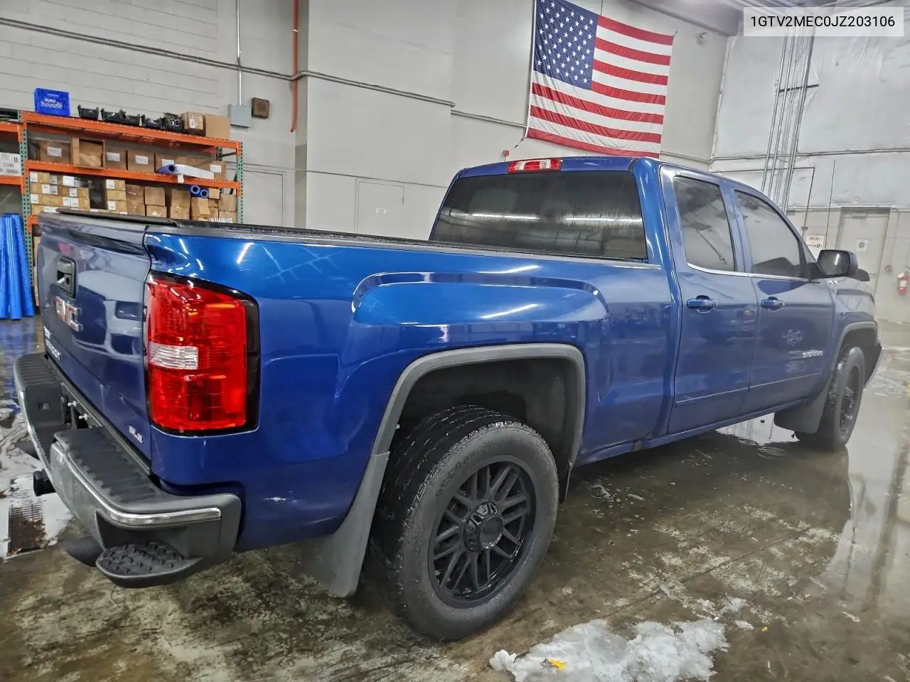 1GTV2MEC0JZ203106 2018 GMC Sierra K1500 Sle