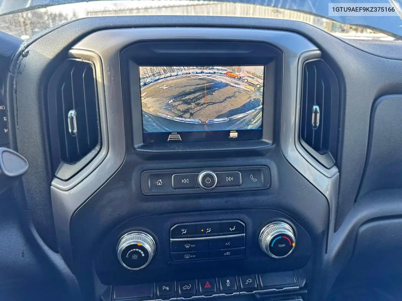 1GTU9AEF9KZ375166 2019 GMC Sierra K1500