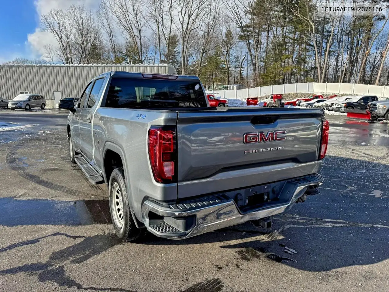 1GTU9AEF9KZ375166 2019 GMC Sierra K1500