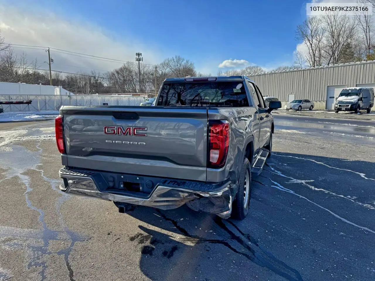 1GTU9AEF9KZ375166 2019 GMC Sierra K1500