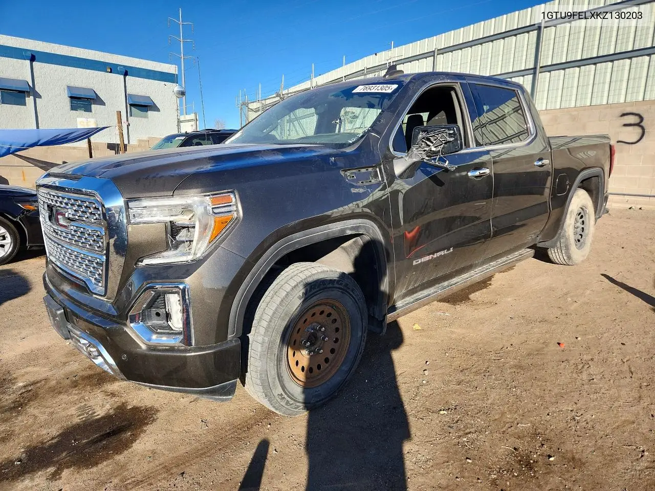 1GTU9FELXKZ130203 2019 GMC Sierra K1500 Denali