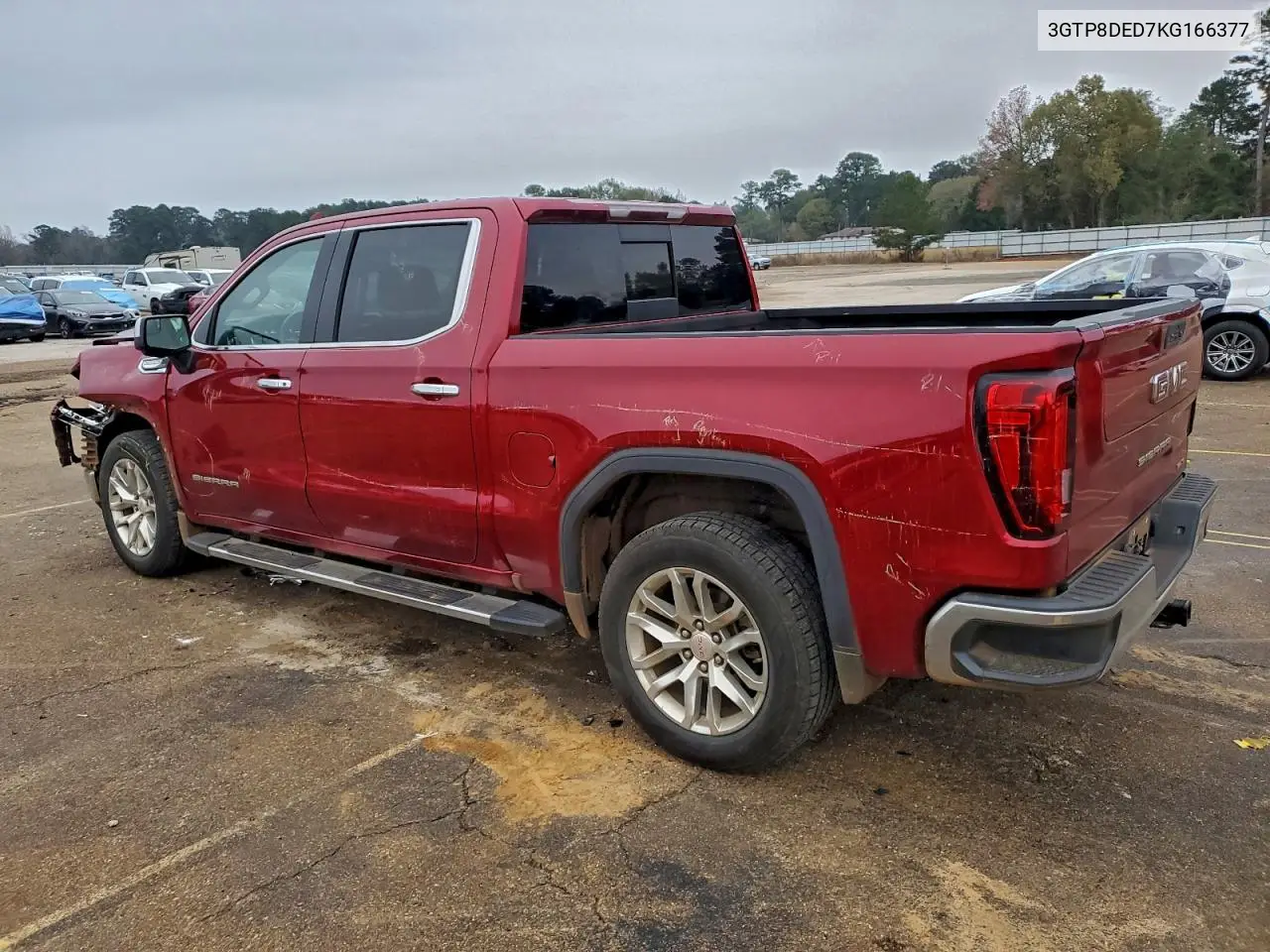 3GTP8DED7KG166377 2019 GMC Sierra C1500 Slt
