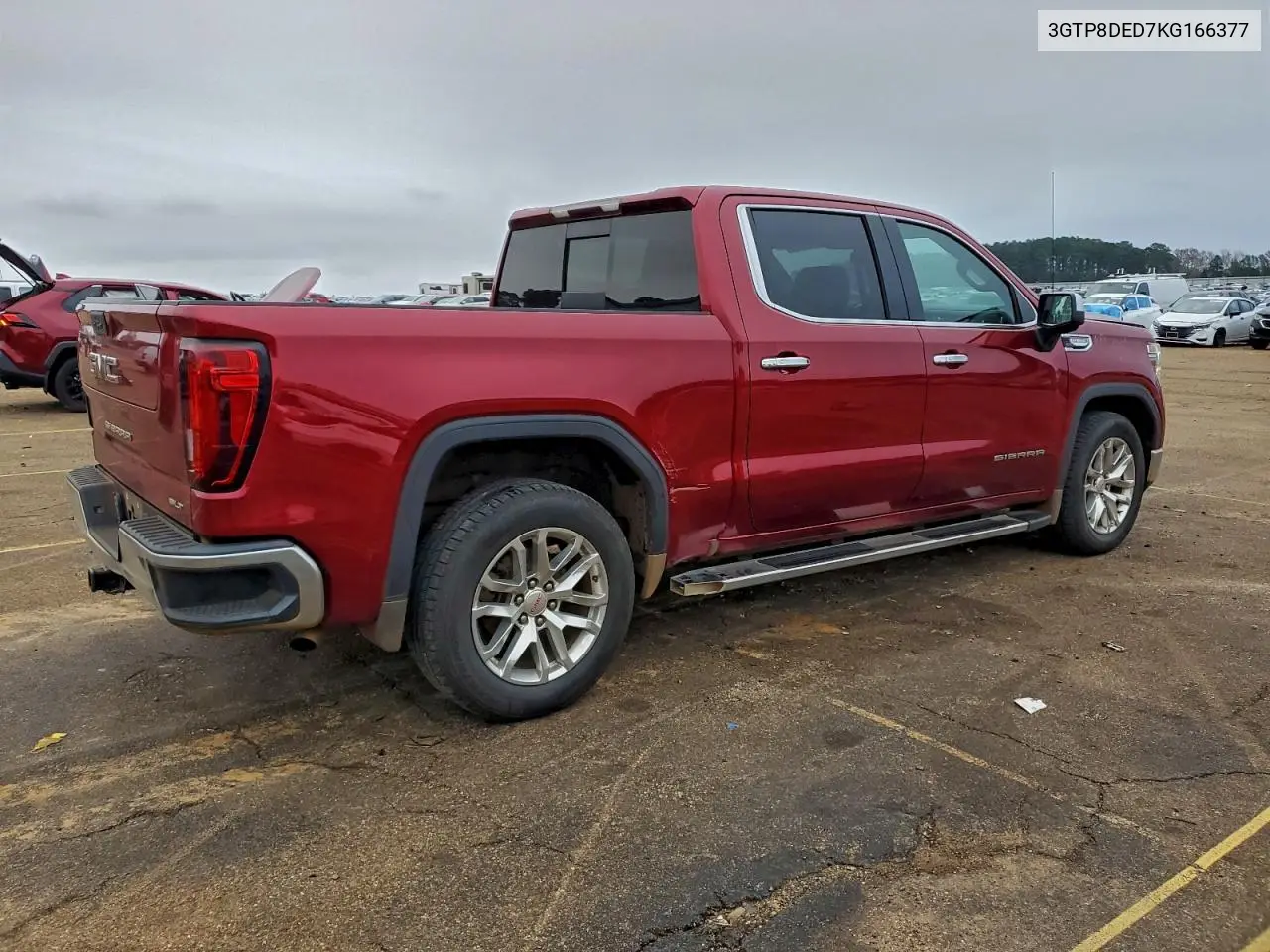 3GTP8DED7KG166377 2019 GMC Sierra C1500 Slt