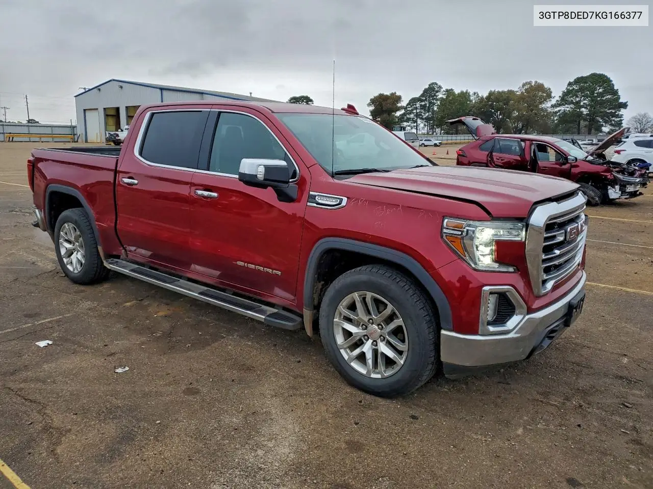 3GTP8DED7KG166377 2019 GMC Sierra C1500 Slt