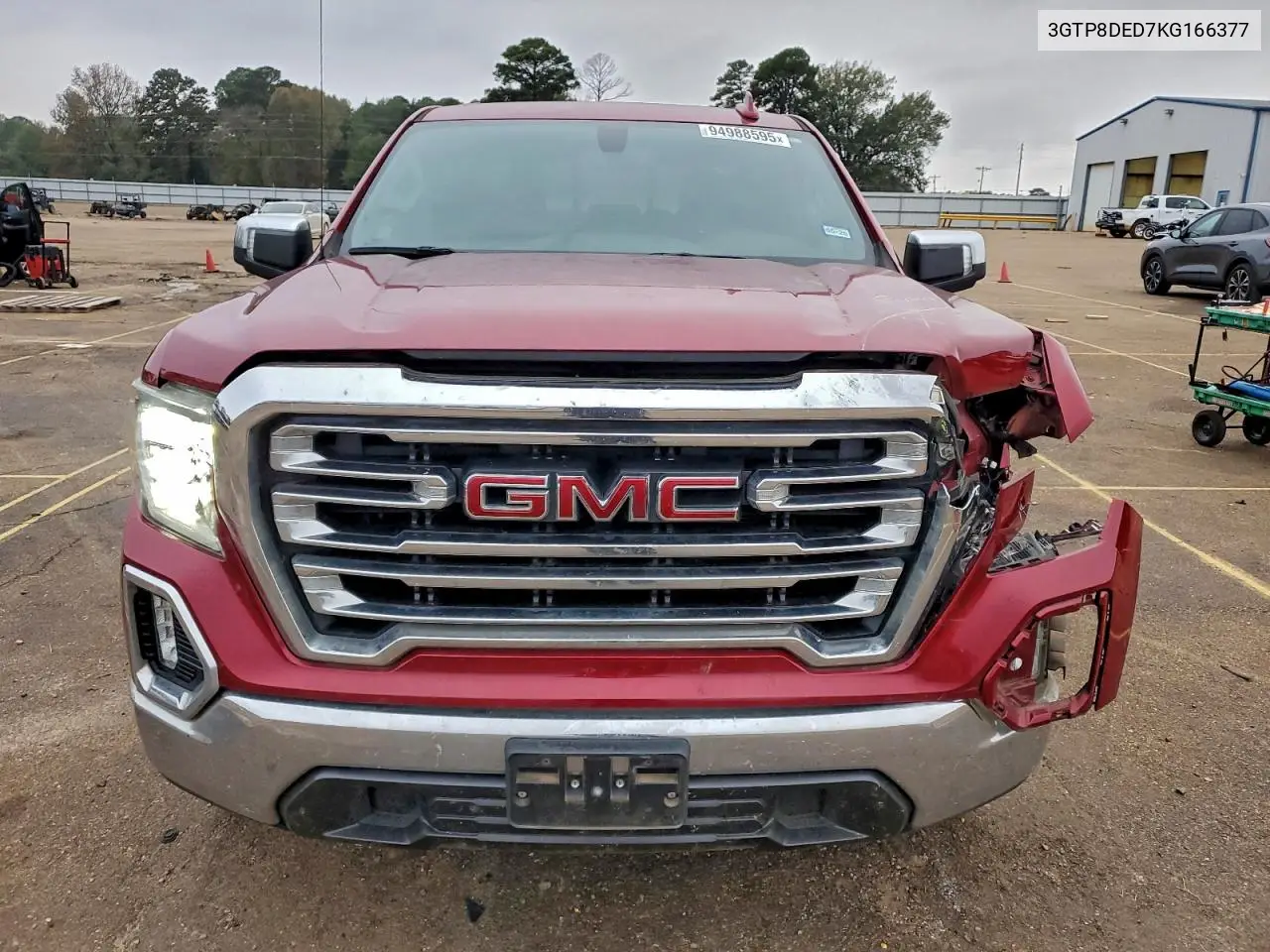 3GTP8DED7KG166377 2019 GMC Sierra C1500 Slt