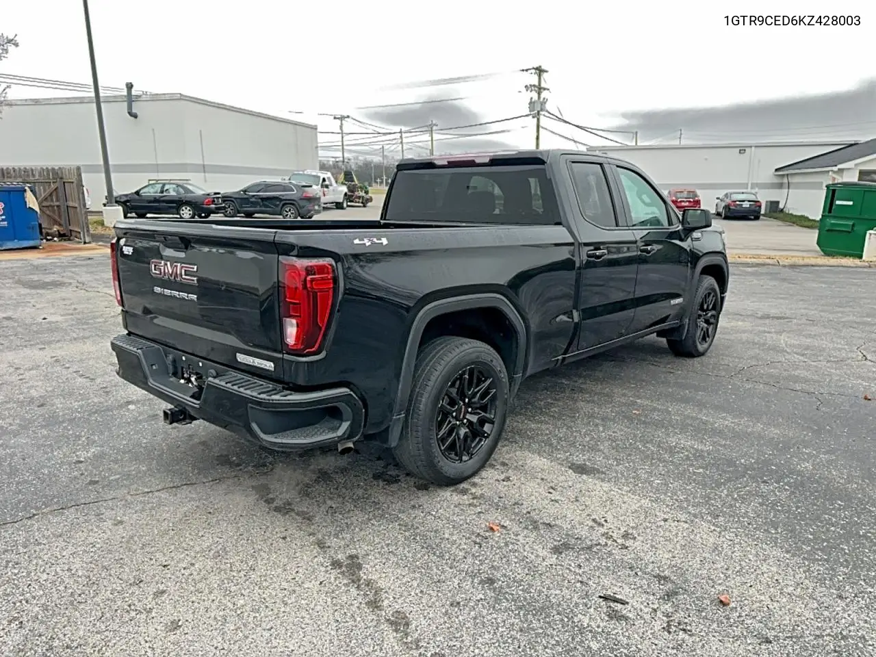 1GTR9CED6KZ428003 2019 GMC Sierra K1500 Elevation
