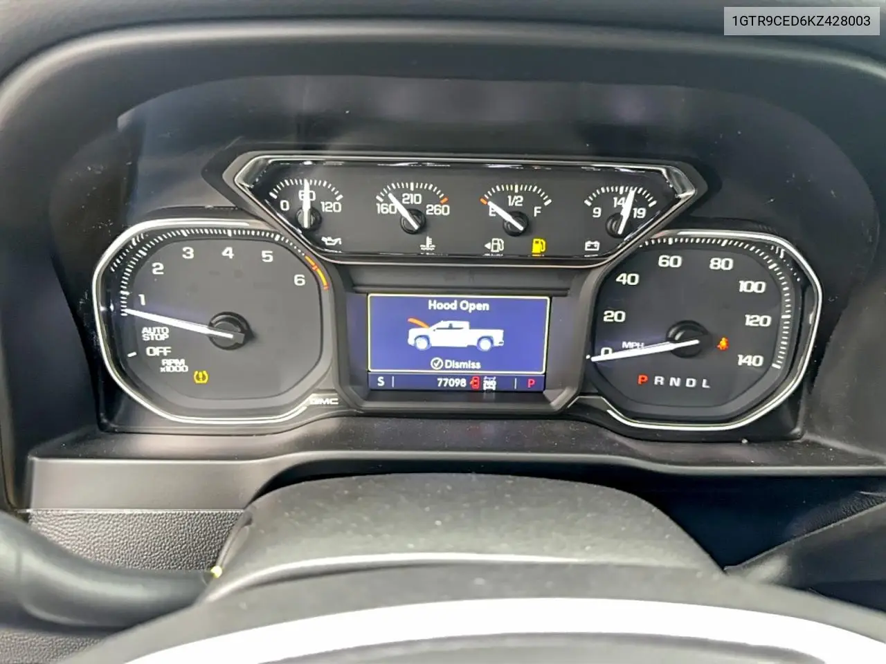 1GTR9CED6KZ428003 2019 GMC Sierra K1500 Elevation
