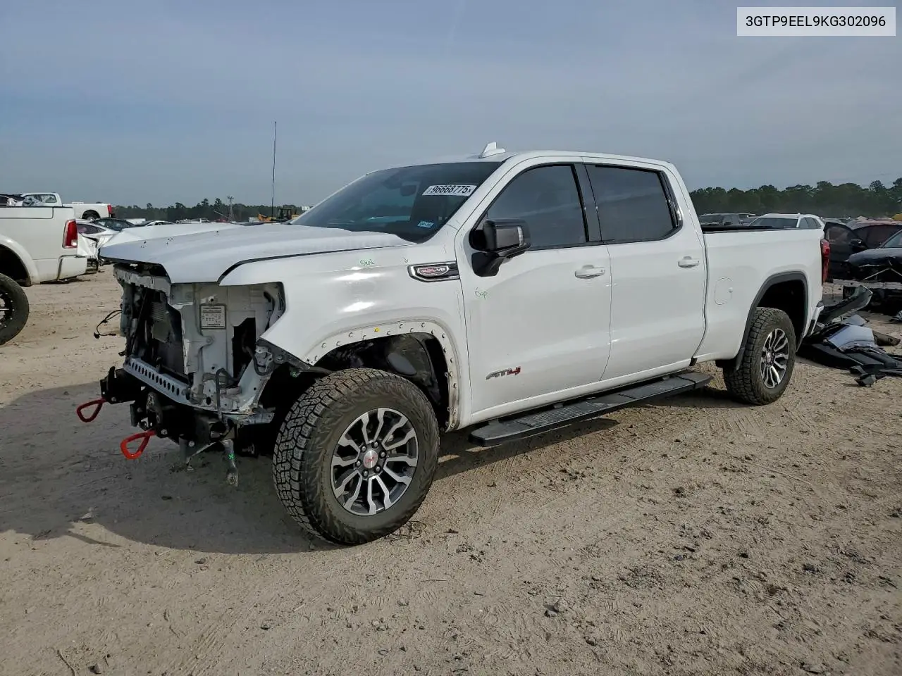 3GTP9EEL9KG302096 2019 GMC Sierra K1500 At4