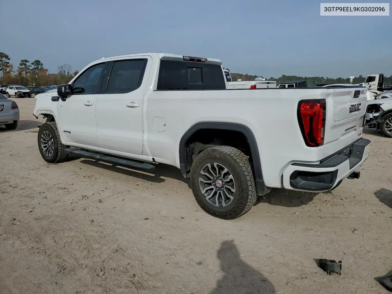 3GTP9EEL9KG302096 2019 GMC Sierra K1500 At4
