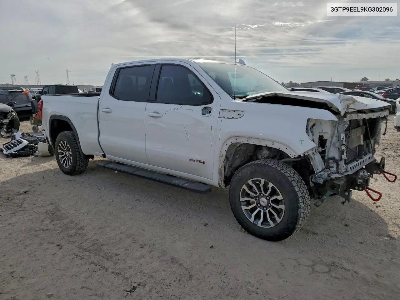 3GTP9EEL9KG302096 2019 GMC Sierra K1500 At4