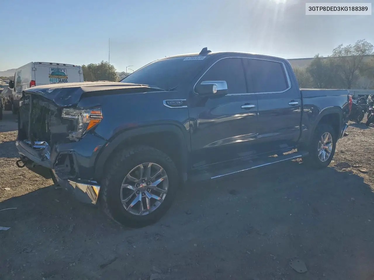 3GTP8DED3KG188389 2019 GMC Sierra C1500 Slt