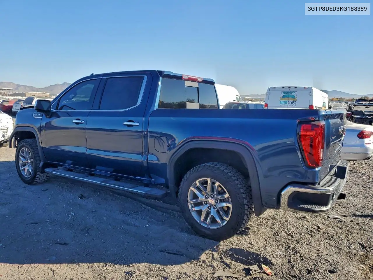 3GTP8DED3KG188389 2019 GMC Sierra C1500 Slt