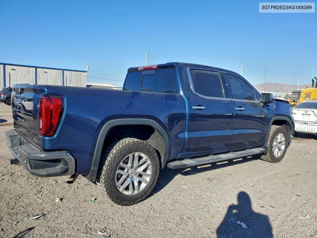 3GTP8DED3KG188389 2019 GMC Sierra C1500 Slt