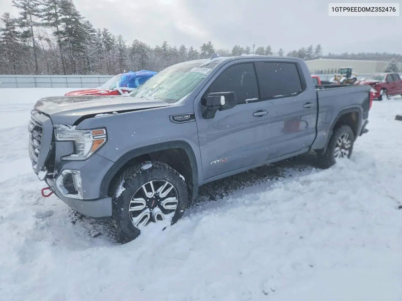 2021 GMC Sierra K1500 At4 VIN: 1GTP9EED0MZ352476 Lot: 73305985