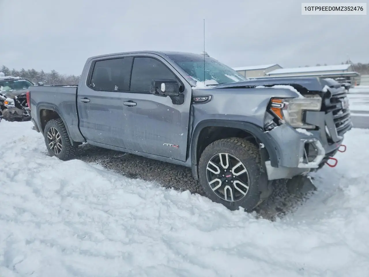 2021 GMC Sierra K1500 At4 VIN: 1GTP9EED0MZ352476 Lot: 73305985