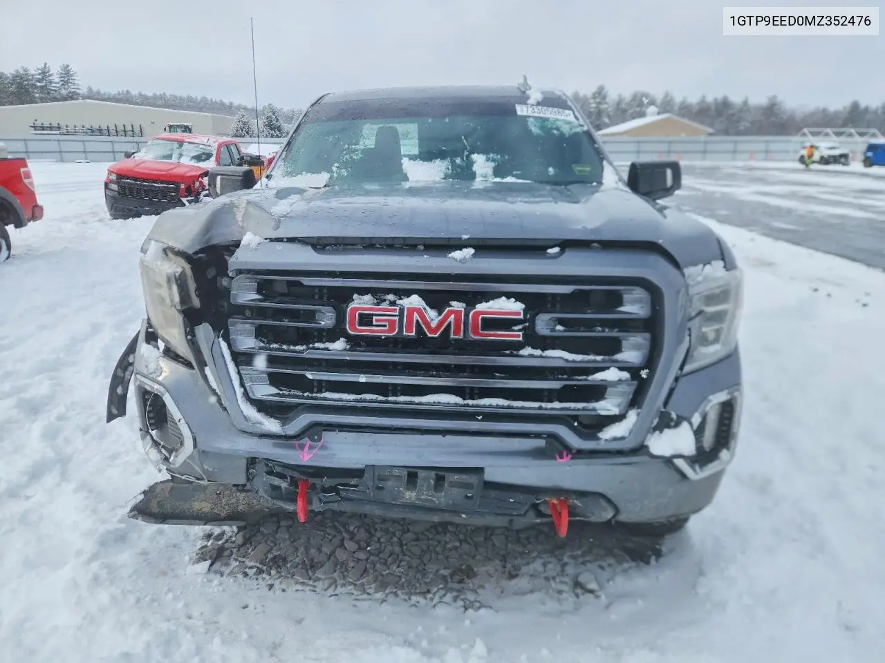 2021 GMC Sierra K1500 At4 VIN: 1GTP9EED0MZ352476 Lot: 73305985