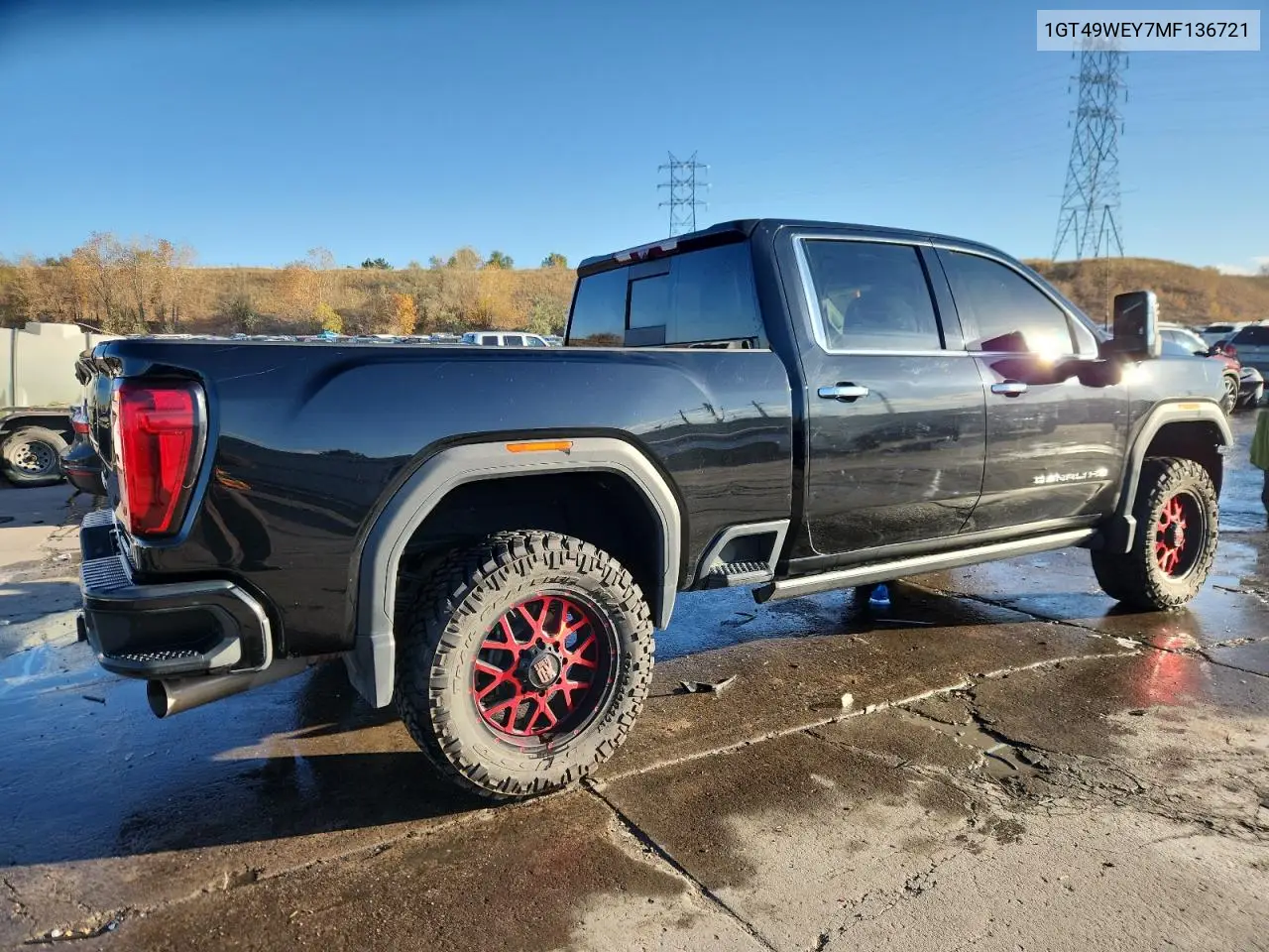 1GT49WEY7MF136721 2021 GMC Sierra K3500 Denali