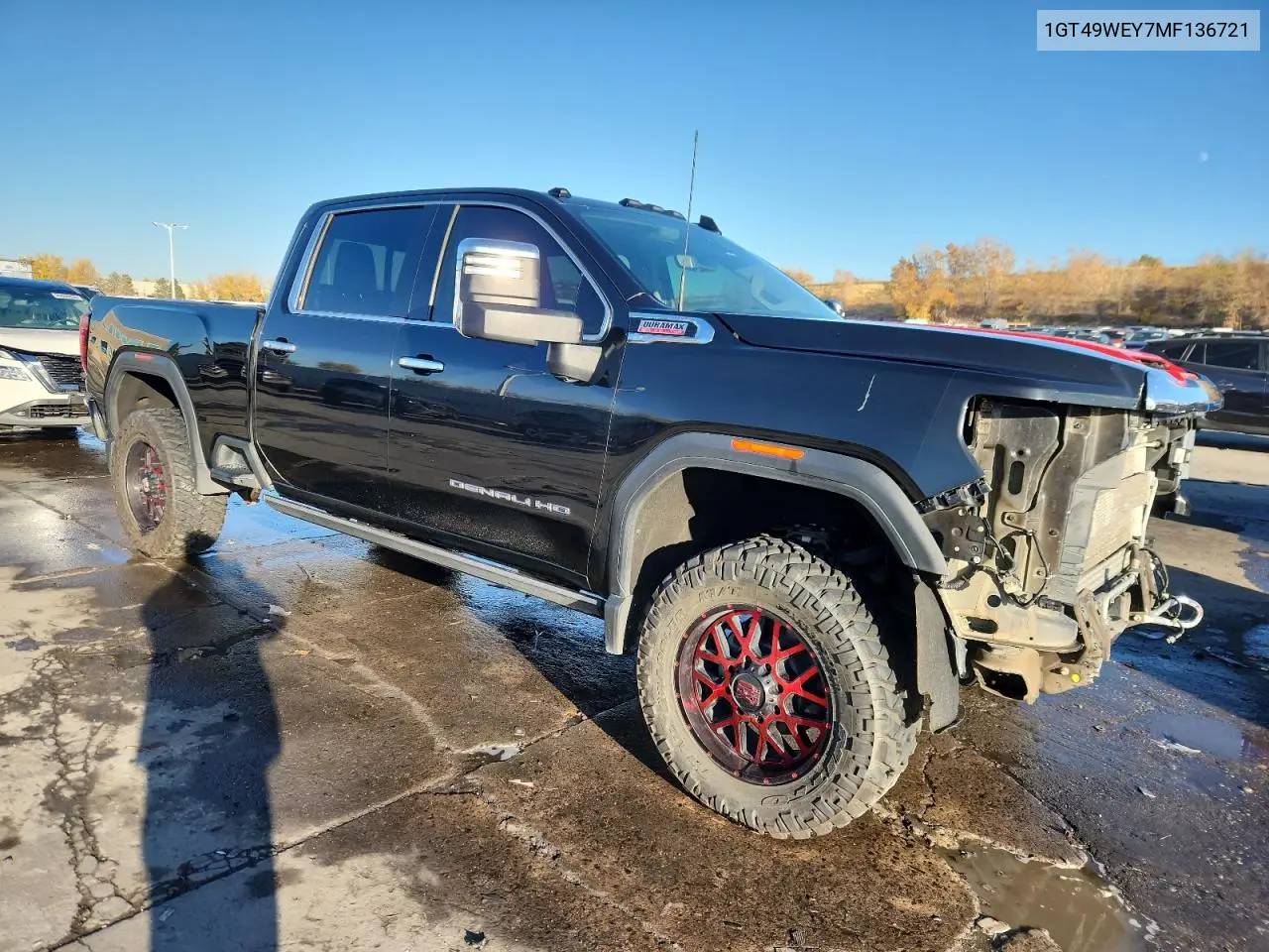 1GT49WEY7MF136721 2021 GMC Sierra K3500 Denali