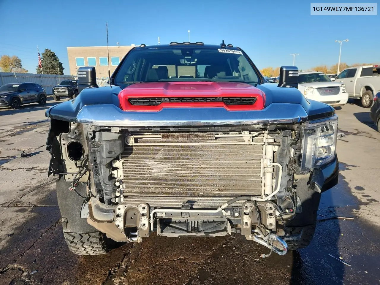 1GT49WEY7MF136721 2021 GMC Sierra K3500 Denali