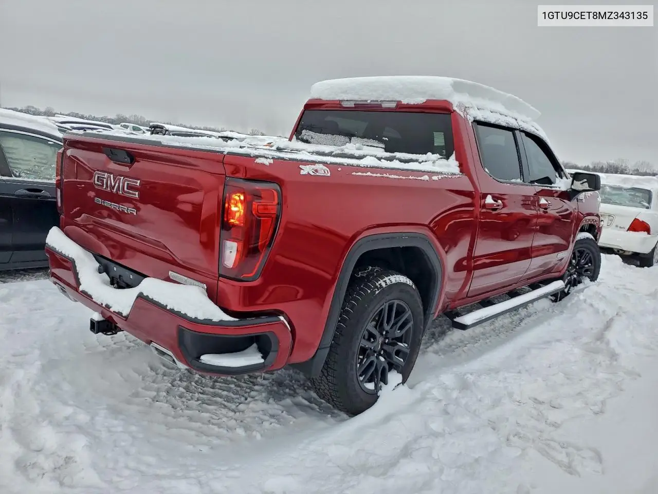 1GTU9CET8MZ343135 2021 GMC Sierra K1500 Elevation