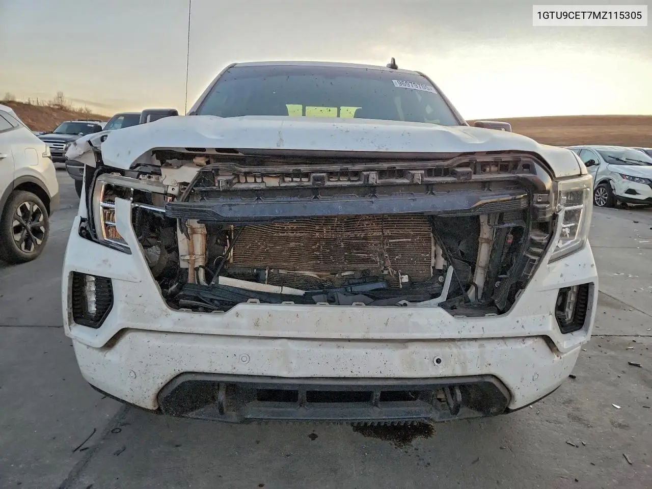 1GTU9CET7MZ115305 2021 GMC Sierra K1500 Elevation