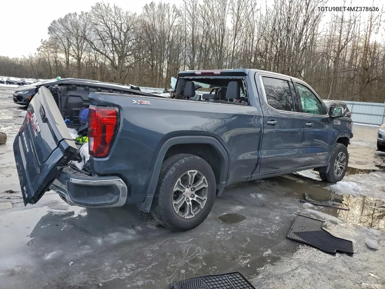 1GTU9BET4MZ378636 2021 GMC Sierra K1500 Sle