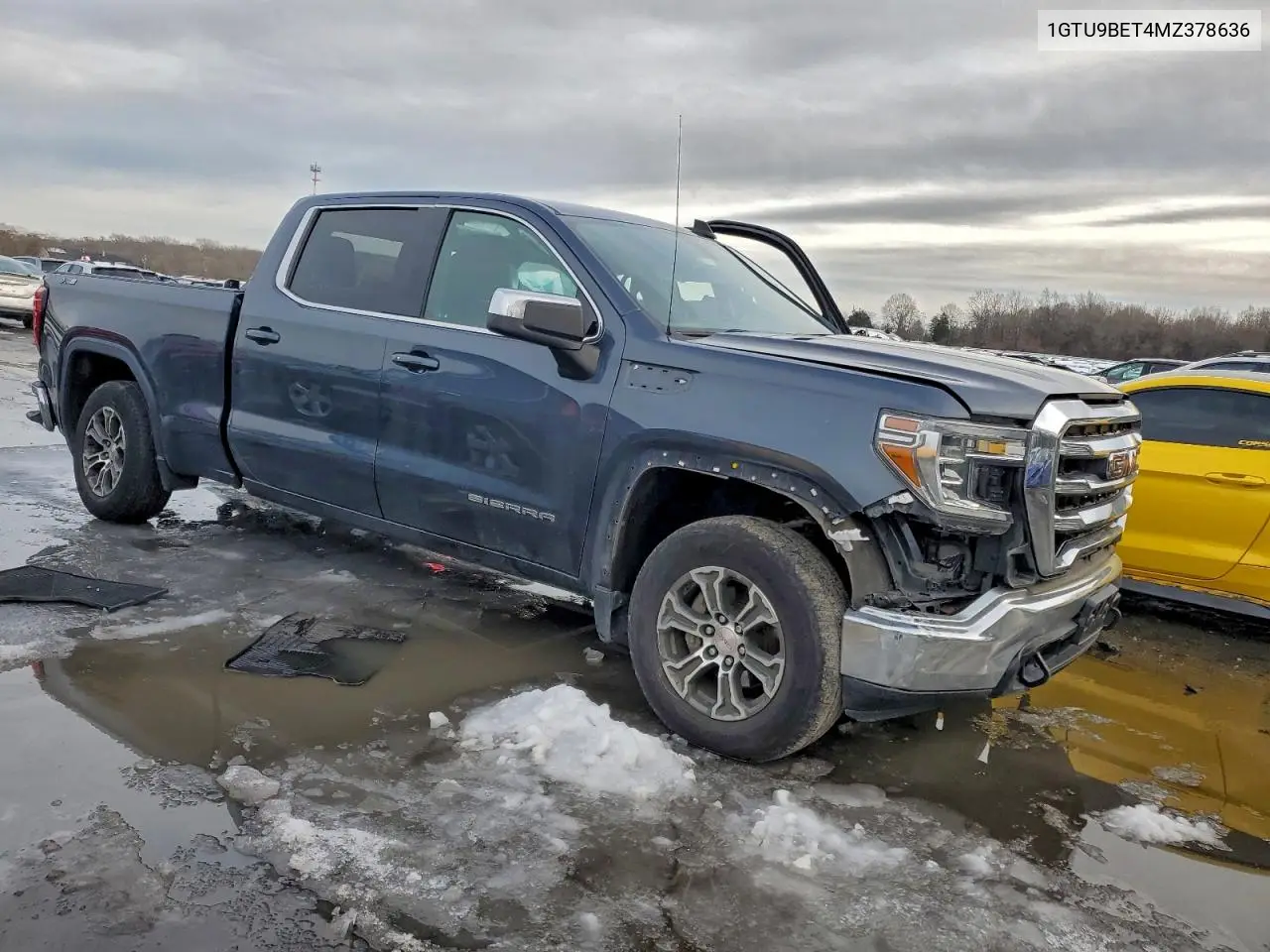 1GTU9BET4MZ378636 2021 GMC Sierra K1500 Sle