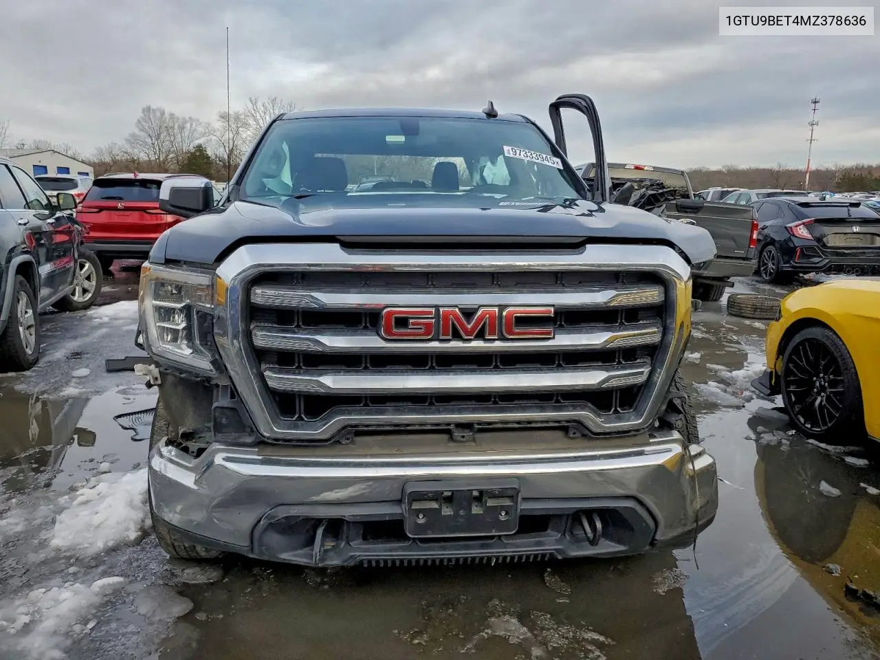 1GTU9BET4MZ378636 2021 GMC Sierra K1500 Sle