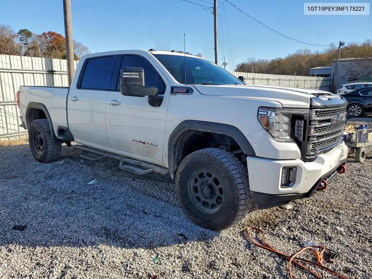 1GT19PEY3NF175221 2022 GMC Sierra K2500 At4