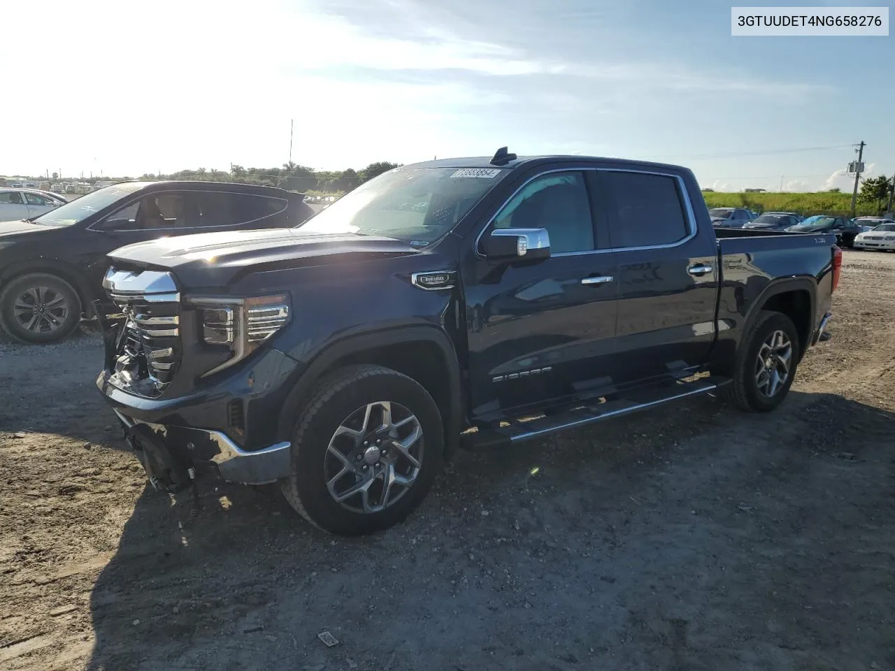 3GTUUDET4NG658276 2022 GMC Sierra K1500 Slt